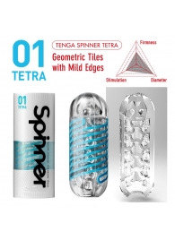 Мастурбатор SPINNER Tetra - Tenga - в Иваново купить с доставкой