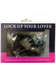 Черные меховые наручники Love с ключиками - Baile - купить с доставкой в Иваново