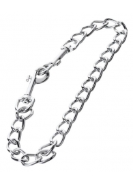 Серебристая соединительная цепочка с двумя карабинами - ToyFa - купить с доставкой в Иваново