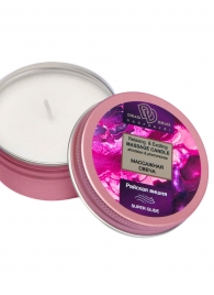 Массажная свеча  Райская вишня - БиоМед - купить с доставкой в Иваново