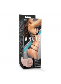 Телесный мастурбатор-ротик Angie - Blush Novelties - в Иваново купить с доставкой