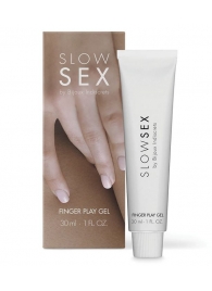 Гель для мастурбации с ароматом кокоса Slow Sex Finger Play Gel - 30 мл. - Bijoux Indiscrets - купить с доставкой в Иваново