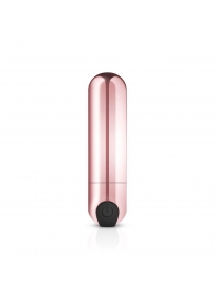 Золотистая вибропуля Rosy Gold Bullet Vibrator - 7,5 см. - EDC