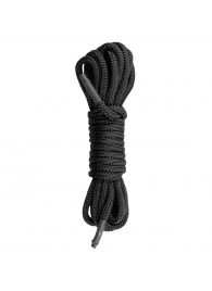 Черная веревка для бондажа Easytoys Bondage Rope - 5 м. - Easy toys - купить с доставкой в Иваново