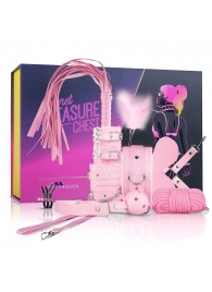 Розовый эротический набор Pink Pleasure - Secret Pleasure Chest - купить с доставкой в Иваново