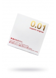 Супертонкий презерватив Sagami Original 0.01 - 1 шт. - Sagami - купить с доставкой в Иваново