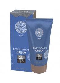 Возбуждающий крем для мужчин Penis Power Cream - 30 мл. - Shiatsu - купить с доставкой в Иваново