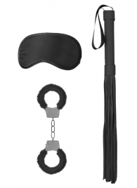 Черный набор для бондажа Introductory Bondage Kit №1 - Shots Media BV - купить с доставкой в Иваново