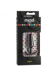 Анальная пробка для ношения Mood Naughty 3  Silicone - 7,6 см. - Doc Johnson