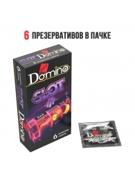 Ароматизированные презервативы DOMINO  Фруктовый слот  - 6 шт. - Domino - купить с доставкой в Иваново