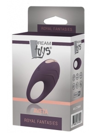 Фиолетовое эрекционное виброкольцо AVETA - Dream Toys - в Иваново купить с доставкой