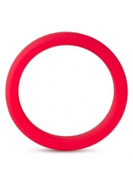 Красное эрекционное кольцо Silicone Go Pro Cock Ring - Blush Novelties - в Иваново купить с доставкой