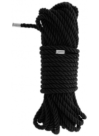 Черная веревка для бондажа BONDAGE ROPE - 10 м. - Dream Toys - купить с доставкой в Иваново