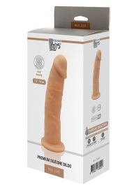 Телесный фаллоимитатор на присоске DILDO 7.5INCH - 19 см. - Dream Toys