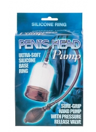 Помпа на головку фаллоса Penis Head Pump - Seven Creations - в Иваново купить с доставкой