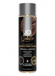 Лубрикант с ароматом шоколада JO GELATO DECADENT DOUBLE CHOCOLATE - 120 мл. - System JO - купить с доставкой в Иваново