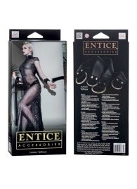 Ремни-фиксаторы Entice Luxury Tethers - California Exotic Novelties - купить с доставкой в Иваново