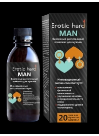 Мужской биогенный концентрат для усиления эрекции Erotic hard Man - 250 мл. - Erotic Hard - купить с доставкой в Иваново
