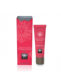 Возбуждающий интимный гель для двоих STIMULATION GEL Pomegranate   Nutmeg - 30 мл. - Shiatsu - купить с доставкой в Иваново