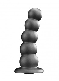 Черная насадка-плаг на харнесс PLATINUM 9 - 24 см. - LOVETOY (А-Полимер) - купить с доставкой в Иваново