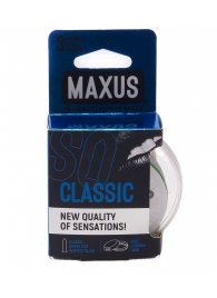 Классические презервативы в пластиковом кейсе MAXUS Classic - 3 шт. - Maxus - купить с доставкой в Иваново