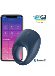 Эрекционное кольцо Satisfyer Strong One с возможностью управления через приложение - Satisfyer - в Иваново купить с доставкой