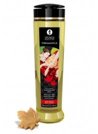 Массажное масло с ароматом кленового сиропа Organica Maple Delight - 240 мл. - Shunga - купить с доставкой в Иваново