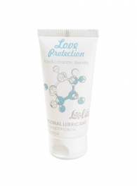 Увлажняющий лубрикант на водной основе Love Protection - 50 мл. - Lola Games - купить с доставкой в Иваново