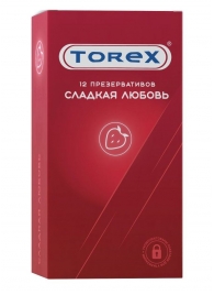 Презервативы Torex  Сладкая любовь  с ароматом клубники - 12 шт. - Torex - купить с доставкой в Иваново