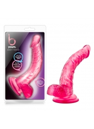 Розовый фаллоимитатор Sweet n Hard 7- 21,59 см. - Blush Novelties