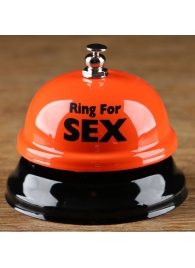 Настольный звонок RING FOR SEX - Сима-Ленд - купить с доставкой в Иваново