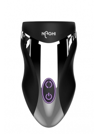 Черный вибромастурбатор NO.29 RECHARGEABLE PENIS HEAD VIBE - Tonga - в Иваново купить с доставкой