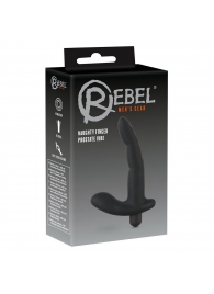 Черный вибромассажер простаты Naughty Finger Prostate Vibe - 13,8 см. - Orion - в Иваново купить с доставкой