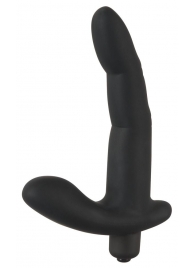 Черный вибромассажер простаты Naughty Finger Prostate Vibe - 13,8 см. - Orion - в Иваново купить с доставкой