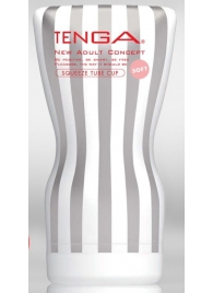 Мастурбатор TENGA Squeeze Tube Cup Soft - Tenga - в Иваново купить с доставкой