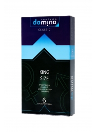 Презервативы увеличенного размера DOMINO Classic King size - 6 шт. - Domino - купить с доставкой в Иваново