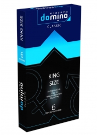 Презервативы увеличенного размера DOMINO Classic King size - 6 шт. - Domino - купить с доставкой в Иваново