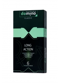 Презервативы с пролонгирующим эффектом DOMINO Classic Long action - 6 шт. - Domino - купить с доставкой в Иваново