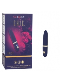 Синий мини-вибромассажер Daisy - 10,75 см. - California Exotic Novelties