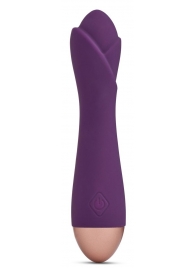 Фиолетовый вибратор Ooh La La Flower Vibrator - 18 см. - So divine