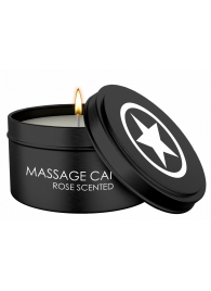 Массажная свеча с ароматом розы Massage Candle - Shots Media BV - купить с доставкой в Иваново