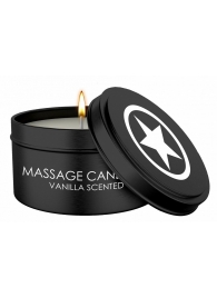 Массажная свеча с ароматом ванили Massage Candle - Shots Media BV - купить с доставкой в Иваново