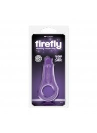 Фиолетовое эрекционное кольцо Firefly Couples Ring - NS Novelties - в Иваново купить с доставкой