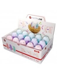 Набор из 15 мини-мастурбаторов Fantastic Egg Hard Boiled - Baile - в Иваново купить с доставкой