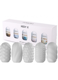 Набор из 5 мастурбаторов Hedy X5 Mixed - Svakom - в Иваново купить с доставкой