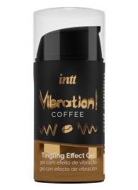 Жидкий интимный гель с эффектом вибрации Vibration! Coffee - 15 мл. - INTT - купить с доставкой в Иваново