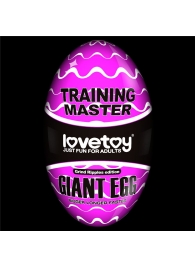 Мастурбатор-яйцо Giant Egg Grind Ripples Edition - Lovetoy - в Иваново купить с доставкой