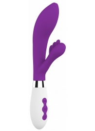 Фиолетовый вибратор-кролик Agave - 23,1 см. - Shots Media BV