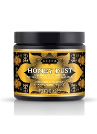 Пудра для тела Honey Dust Body Powder с ароматом кокоса и ананаса - 170 гр. - Kama Sutra - купить с доставкой в Иваново