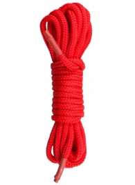 Красная веревка для связывания Nylon Rope - 5 м. - Easy toys - купить с доставкой в Иваново